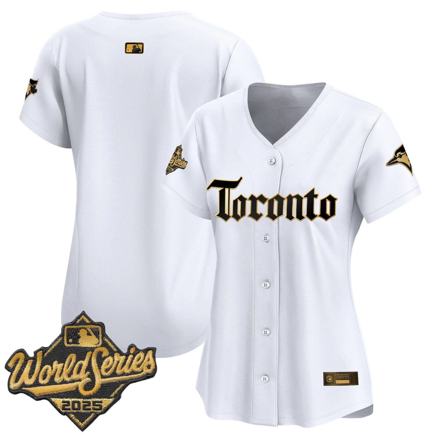 Women's Toronto Blue Jays 2025 World Series Vapor Premier Limited Jersey - Gothic North Edition - All Stitched