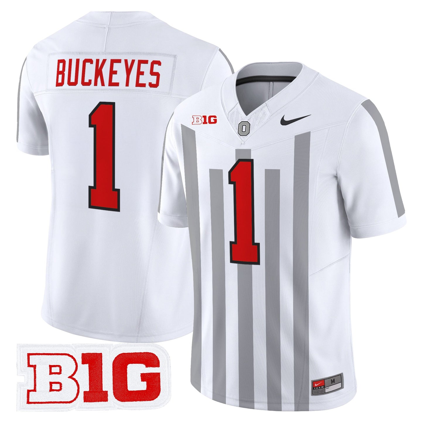 Men's Ohio State Buckeyes Throwback Vapor Limited Jersey - All Stitched