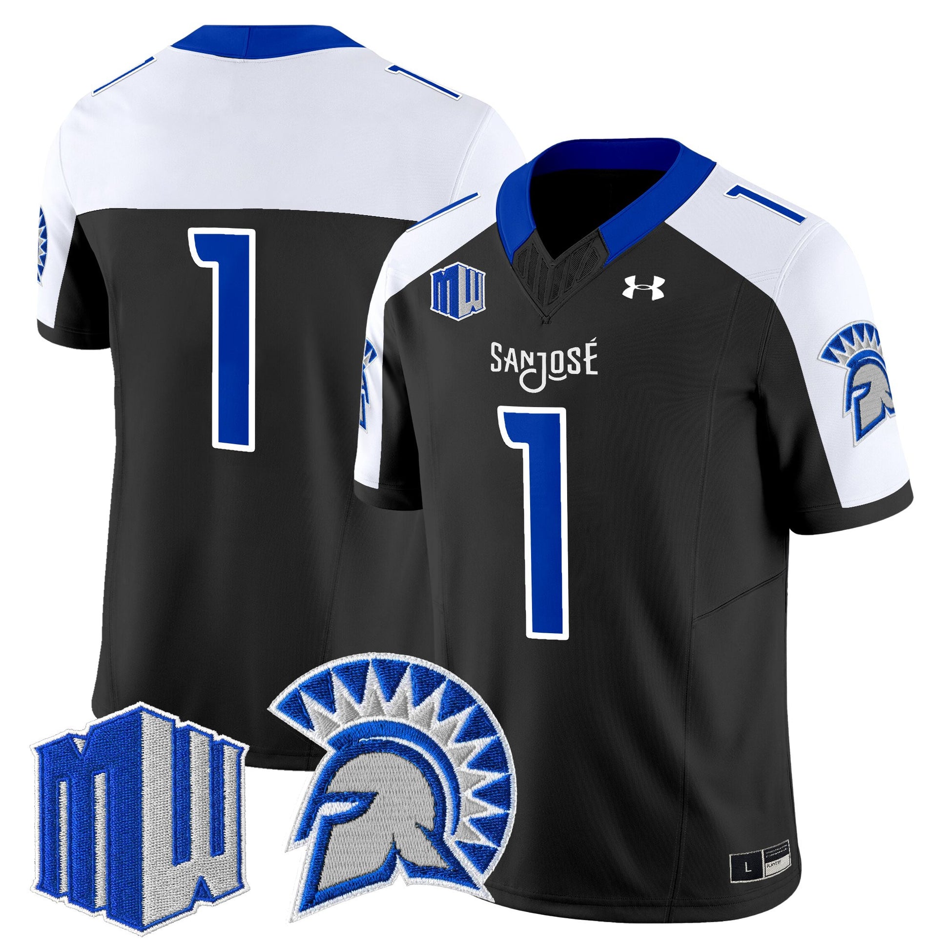 Men's San José State Spartans 2025 Vapor Limited Jersey - All Stitched