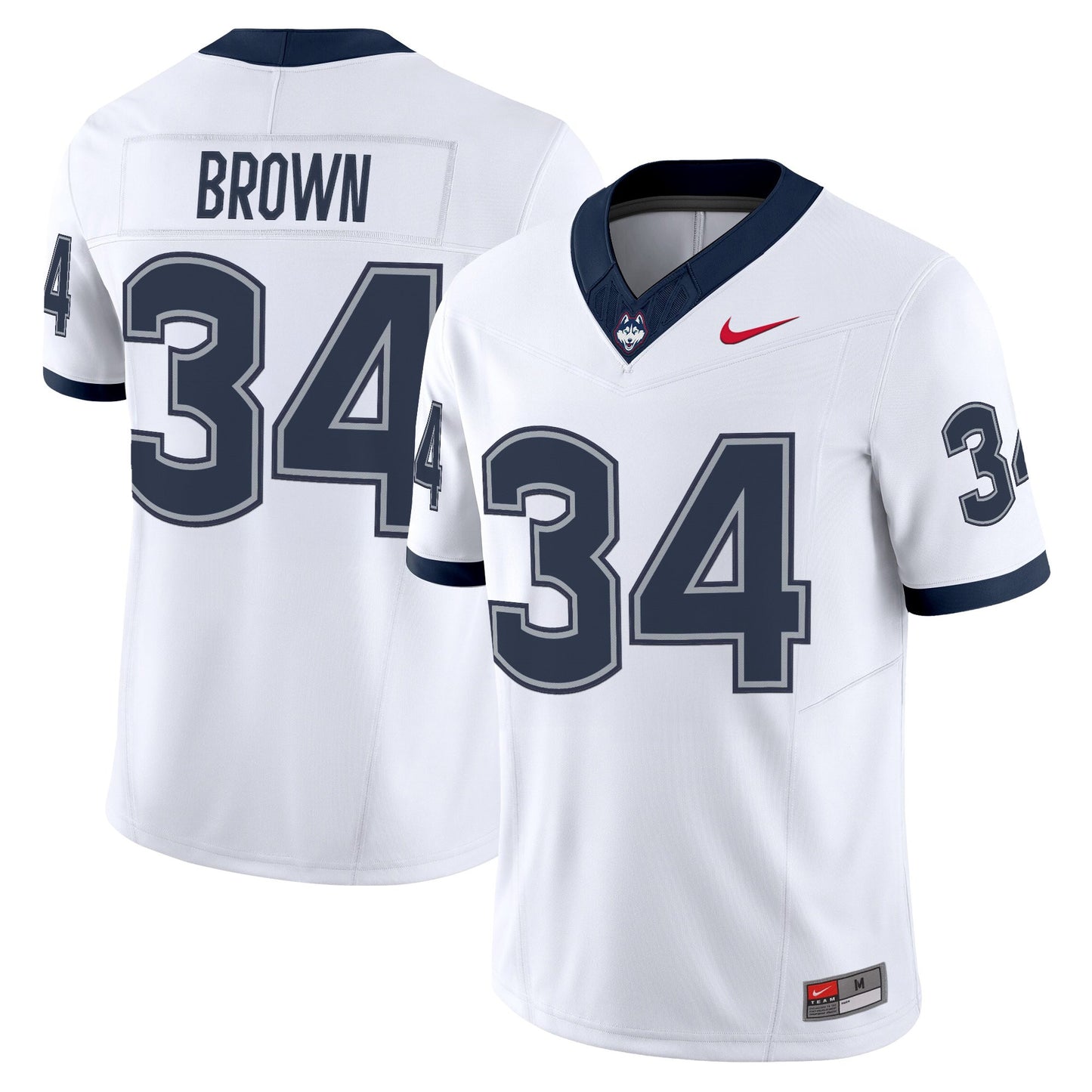 Men's UConn Huskies 2025 Vapor Limited Jersey - All Stitched
