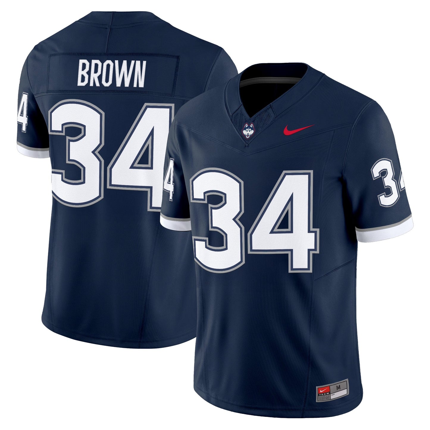 Men's UConn Huskies 2025 Vapor Limited Jersey - All Stitched