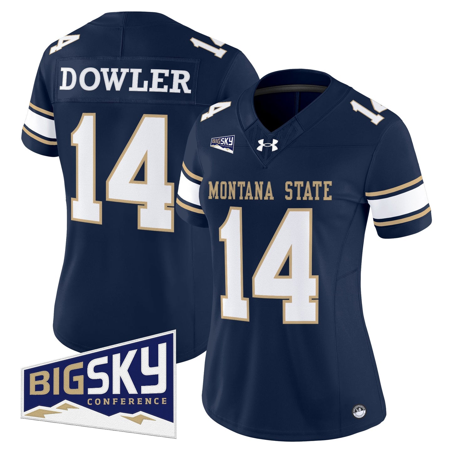 Women's Montana State Bobcats 2025 Vapor Limited Jersey - All Stitched