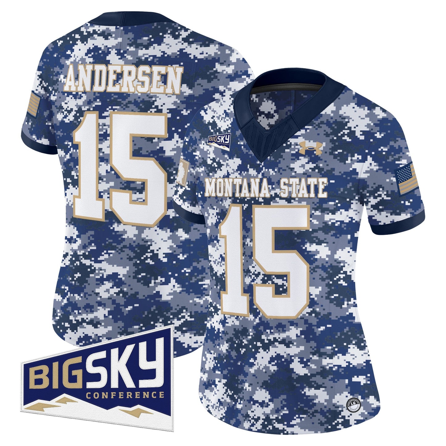 Women's Montana State Bobcats 2025 Vapor Limited Jersey - All Stitched
