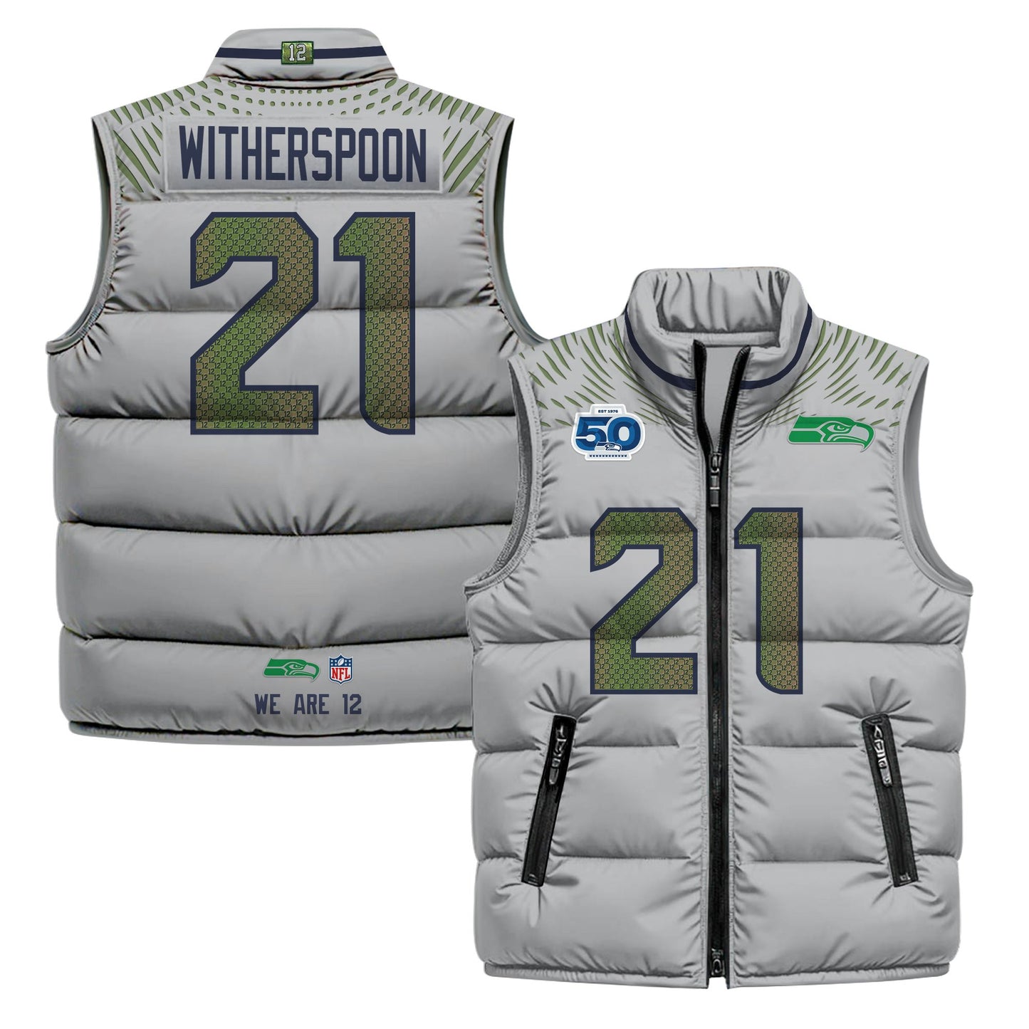 Seattle Seahawks 2026 Puffer Vest