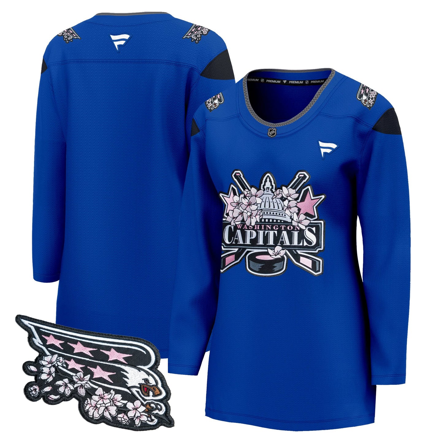 Women's Washington Capitals 2026 Cherry Blossom Premium Jersey - All Stitched