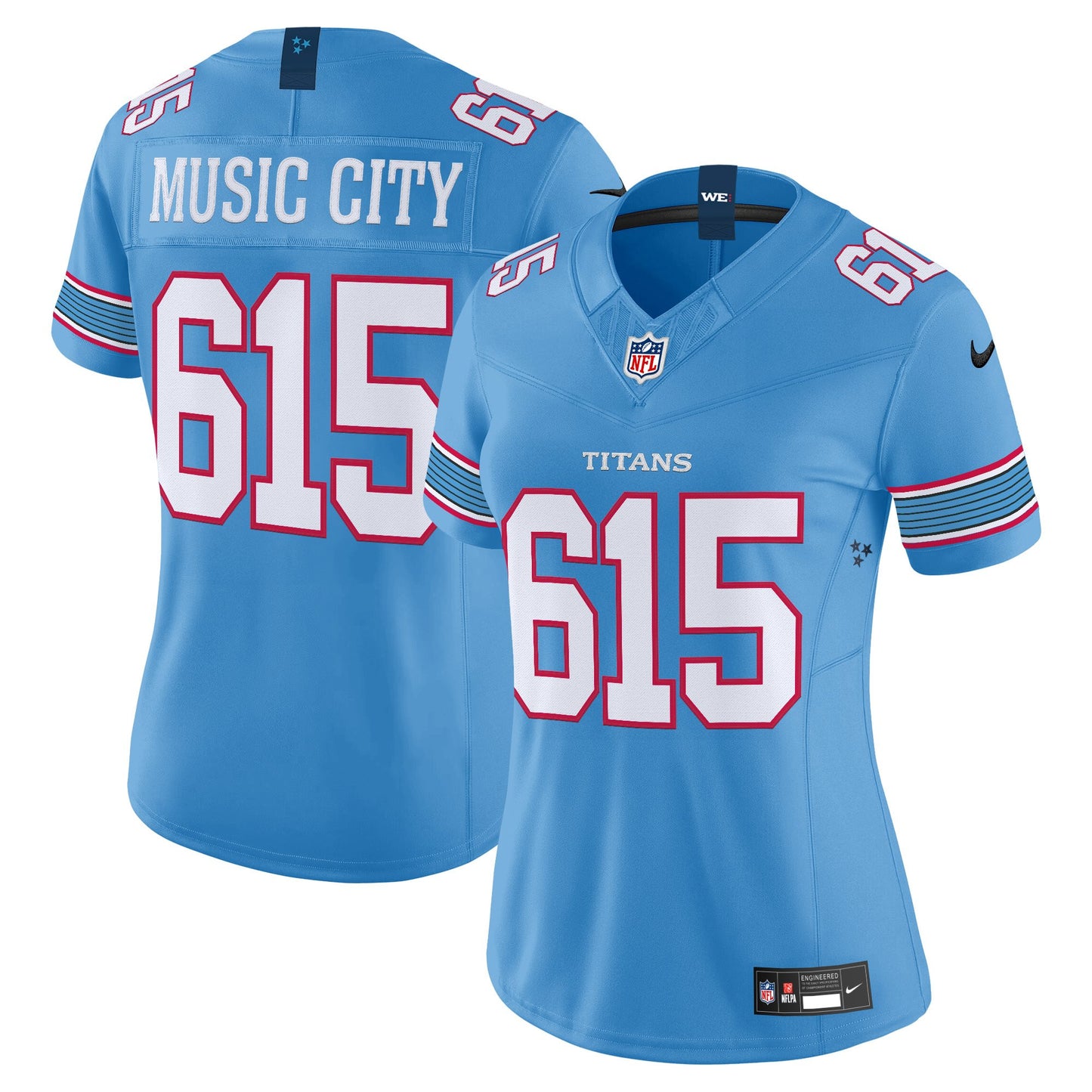 Women's Tennessee Titans 2026 Vapor Limited Jersey - All Stitched