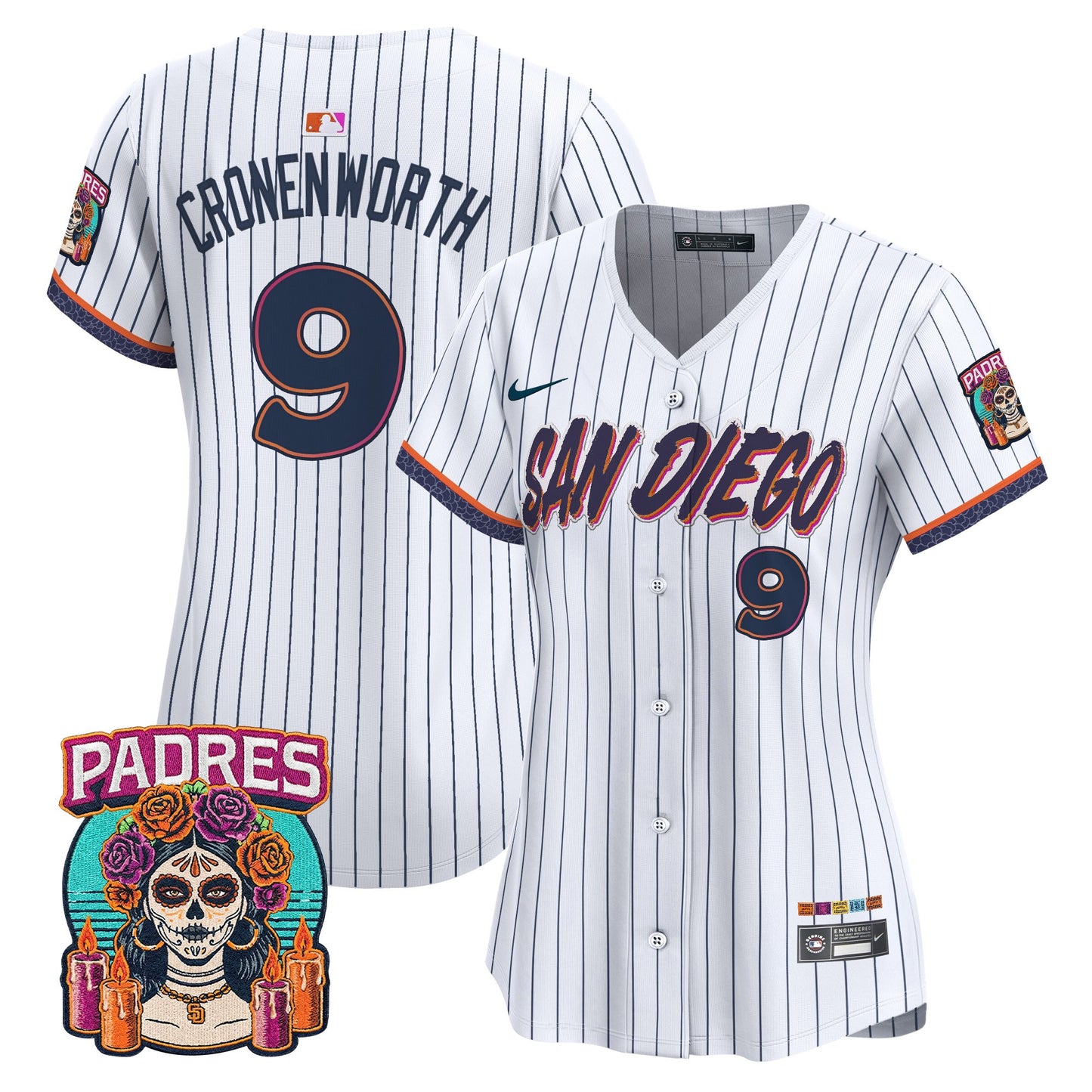 Women's San Diego Padres 2026 City Connect Vapor Premier Limited Jersey - All Stitched
