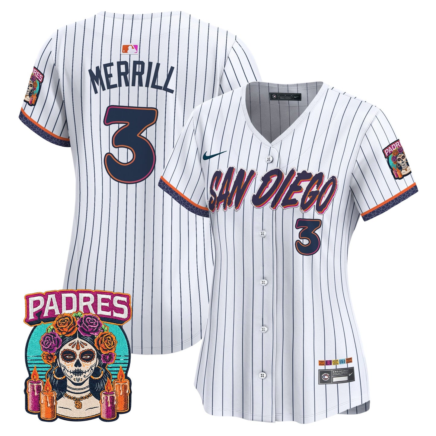 Women's San Diego Padres 2026 City Connect Vapor Premier Limited Jersey - All Stitched