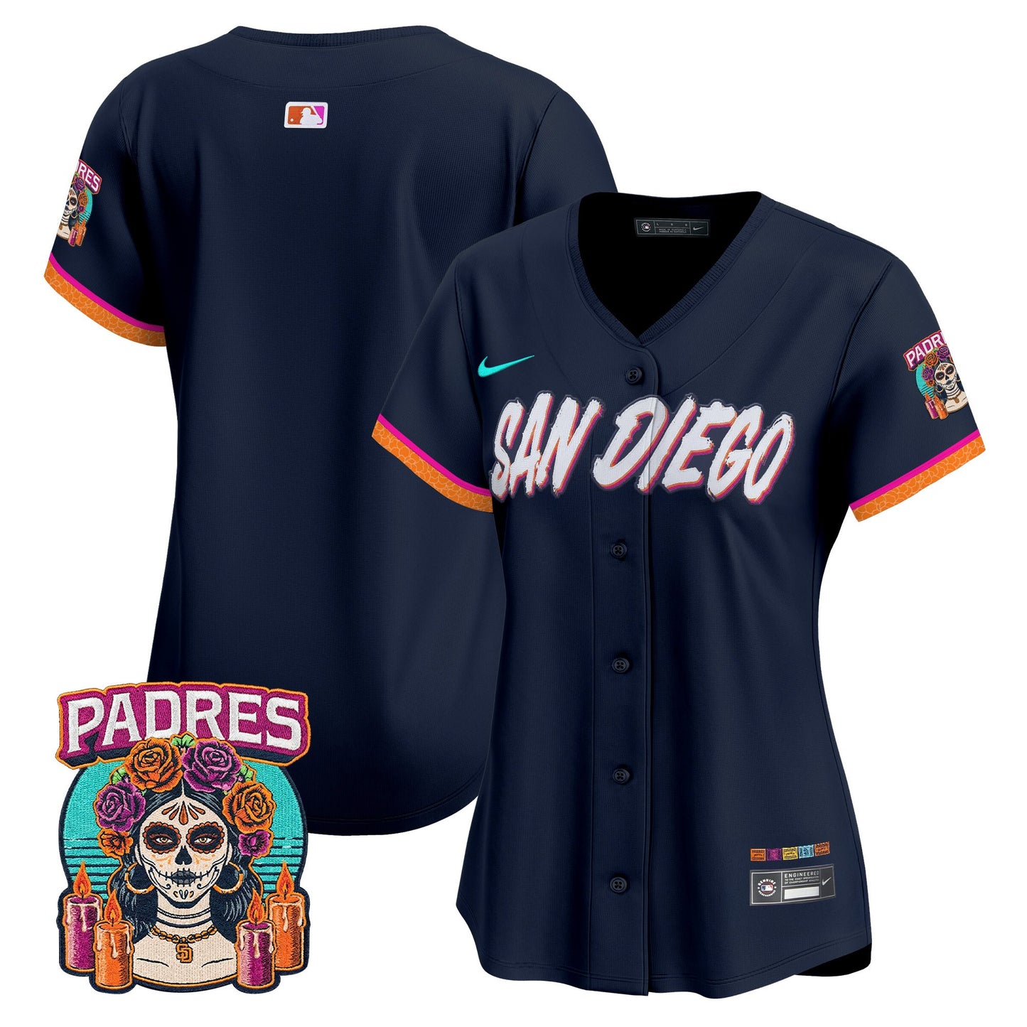 Women's San Diego Padres 2026 City Connect Vapor Premier Limited Jersey - All Stitched