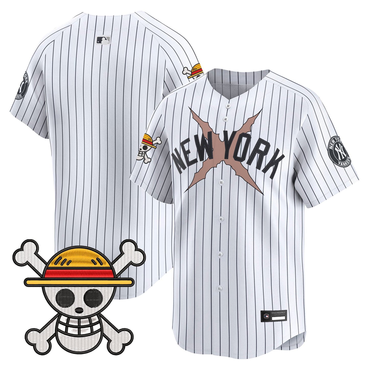 Men's New York Yankees x One Piece Vapor Premier Limited Jersey - Stitched