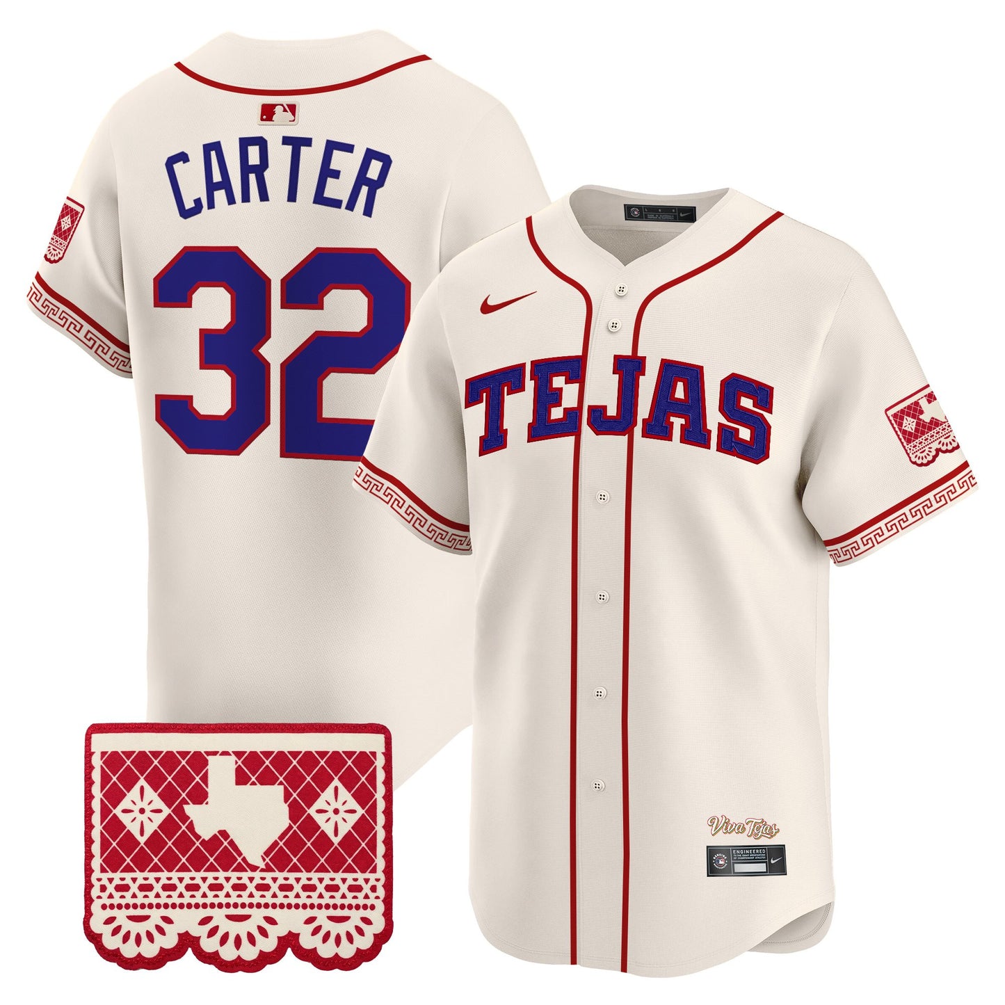 Men's Texas Rangers 2026 City Connect Vapor Premier Limited Jersey - All Stitched