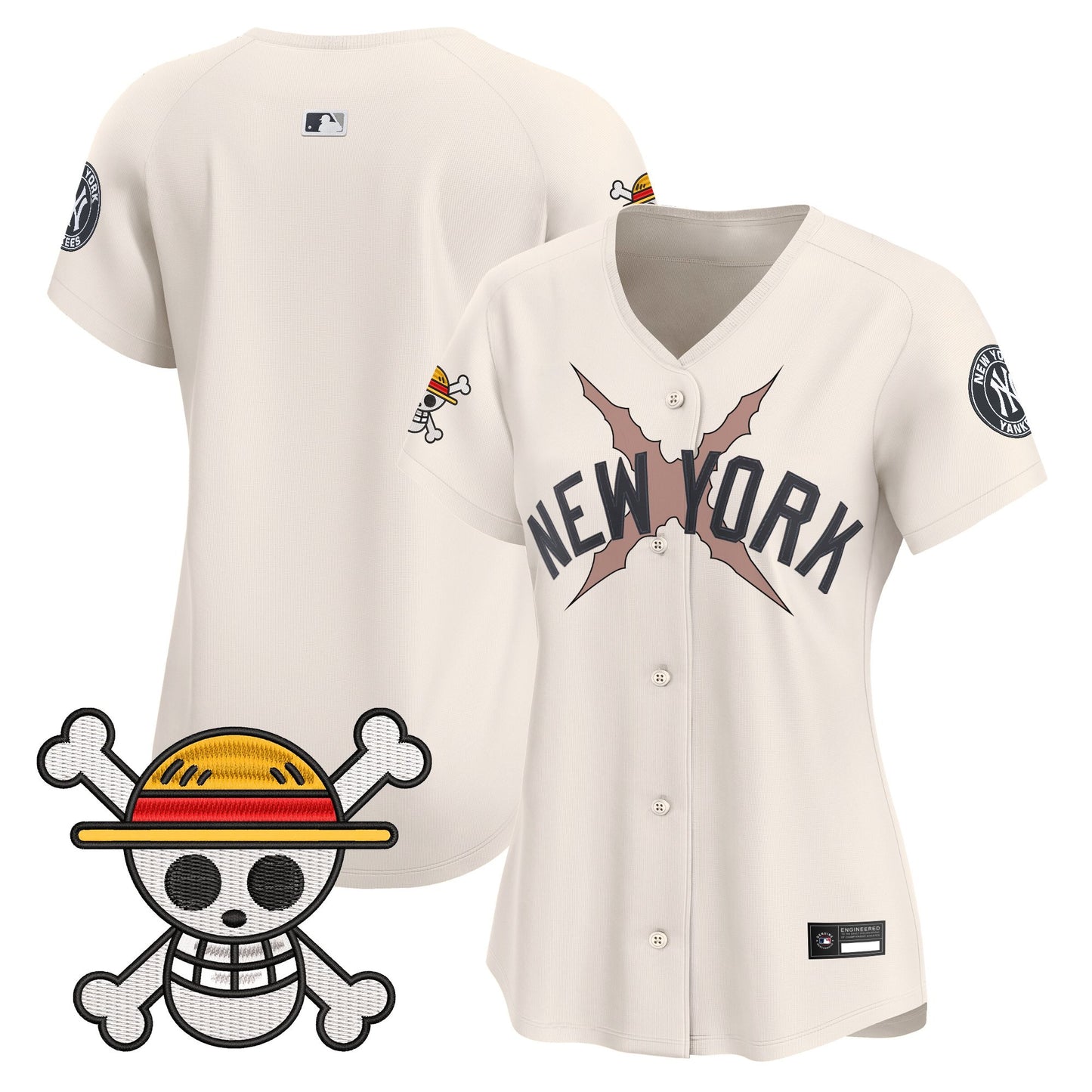Women's New York Yankees x One Piece Vapor Premier Limited Jersey - Stitched