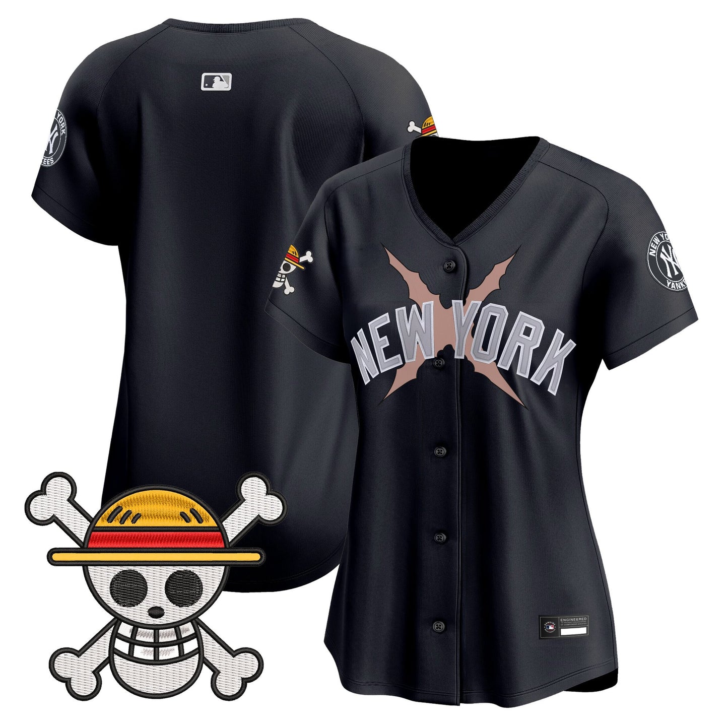 Women's New York Yankees x One Piece Vapor Premier Limited Jersey - Stitched