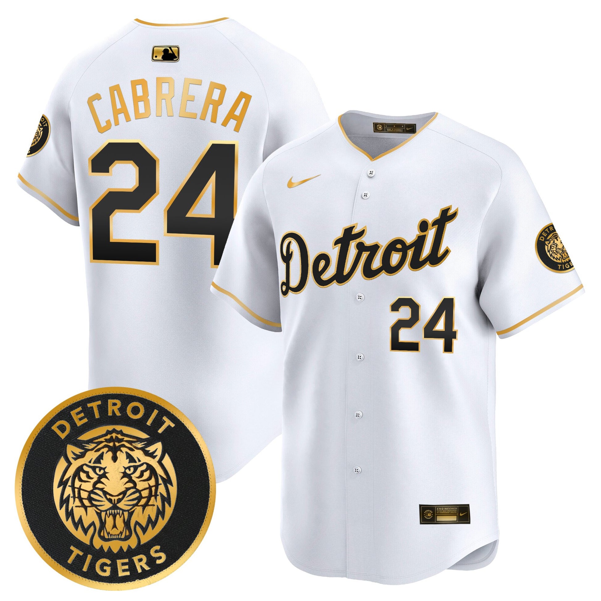 Men's Detroit Tigers 2026 Alternate Vapor Premier Limited Jersey - All Stitched