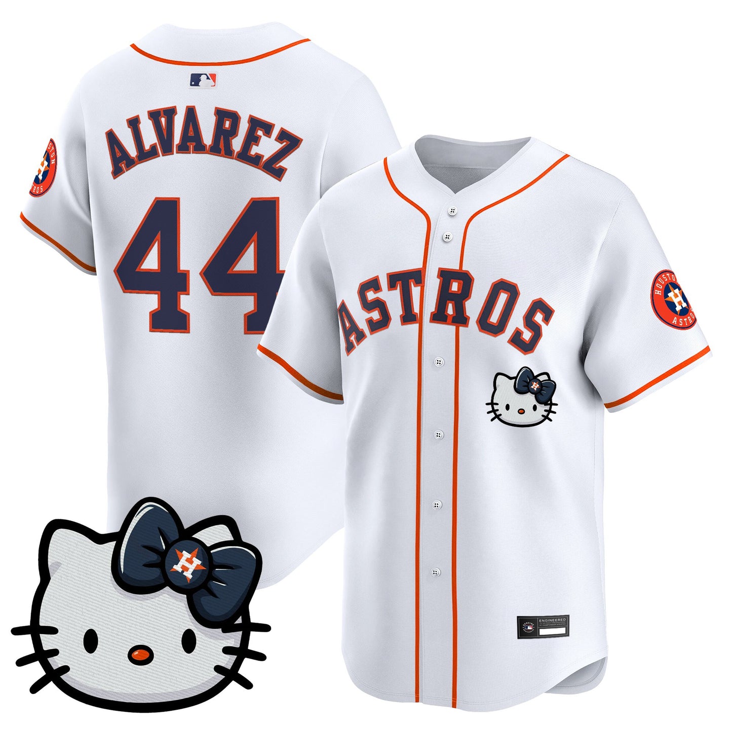 Unisex Houston Astros Hello Kitty Vapor Premier Limited Jersey – All Stitched