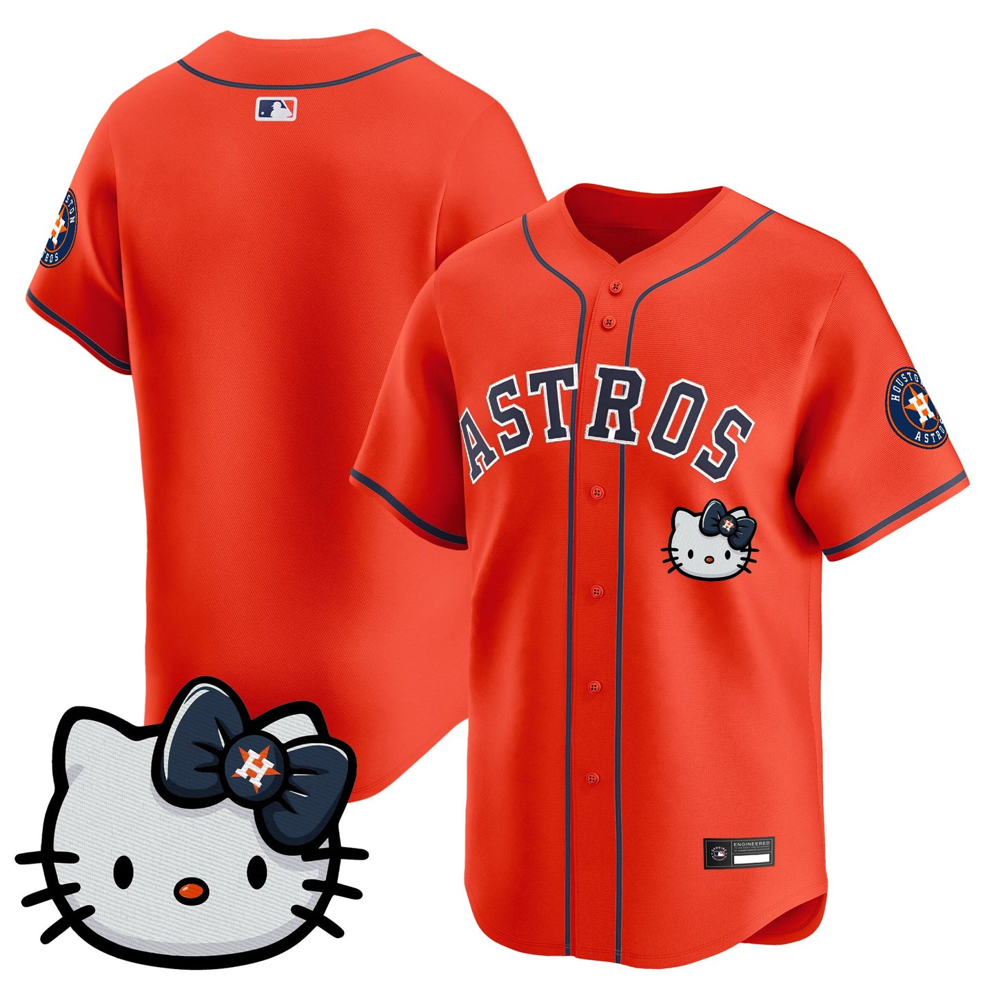 Unisex Houston Astros Hello Kitty Vapor Premier Limited Jersey – All Stitched