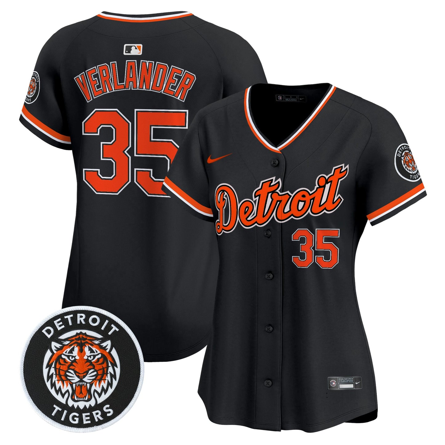 Women's Detroit Tigers 2026 Alternate Vapor Premier Limited Jersey - All Stitched