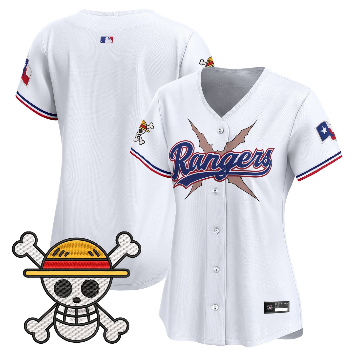 Women's Texas Rangers x One Piece Vapor Premier Limited Jersey - Stitched