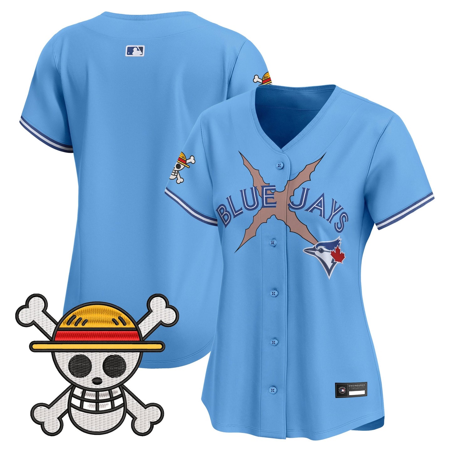 Women's Blue Jays x One Piece Vapor Premier Limited Jersey - Stitched