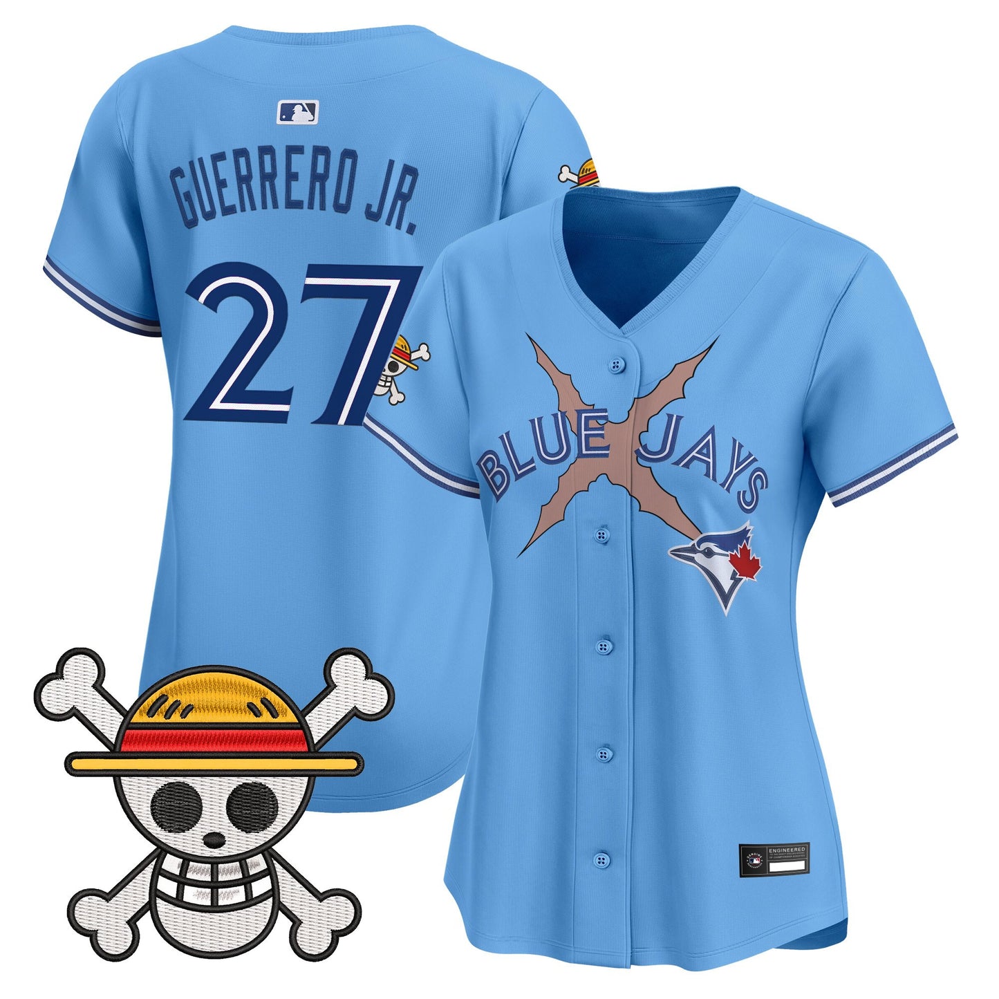 Women's Blue Jays x One Piece Vapor Premier Limited Jersey - Stitched