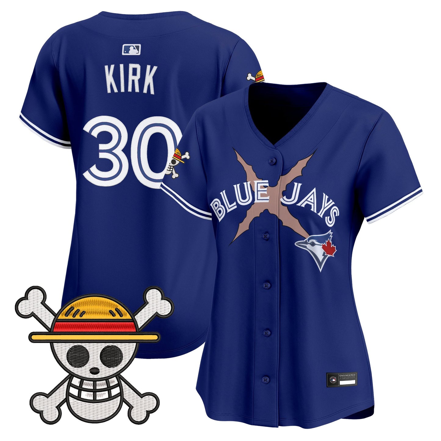 Women's Blue Jays x One Piece Vapor Premier Limited Jersey - Stitched