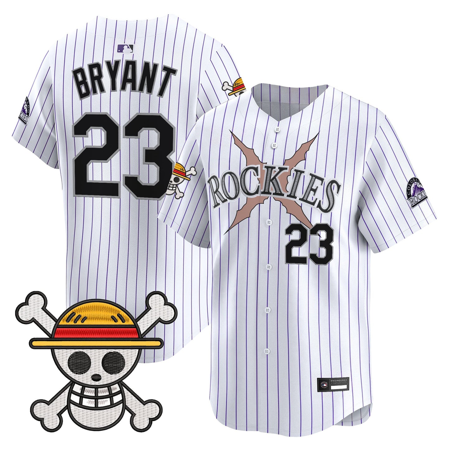 Men's Colorado Rockies x One Piece Vapor Premier Limited Jersey - Stitched