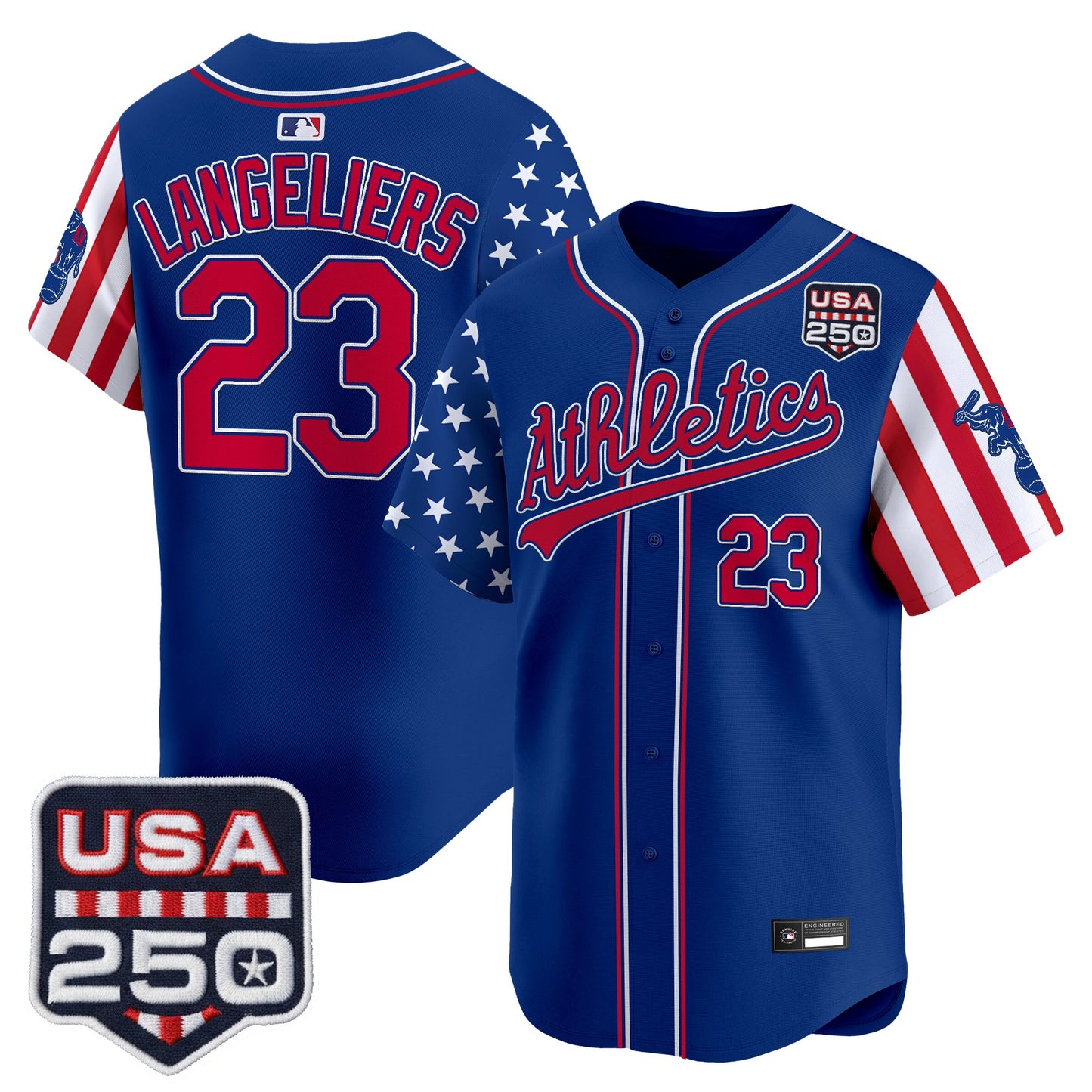 Men's Athletics "America 250 Edition" Vapor Premier Limited Jersey - All Stitched