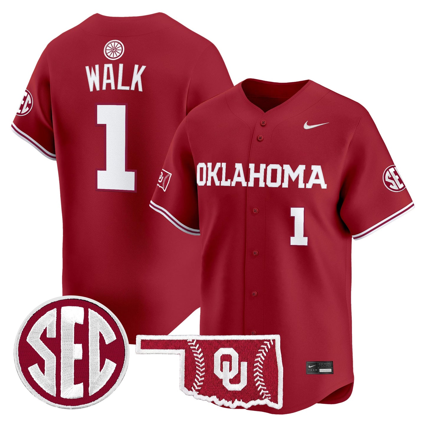 Men's Oklahoma Sooners 2026 Vapor Premier Limited Jersey - All Stitched