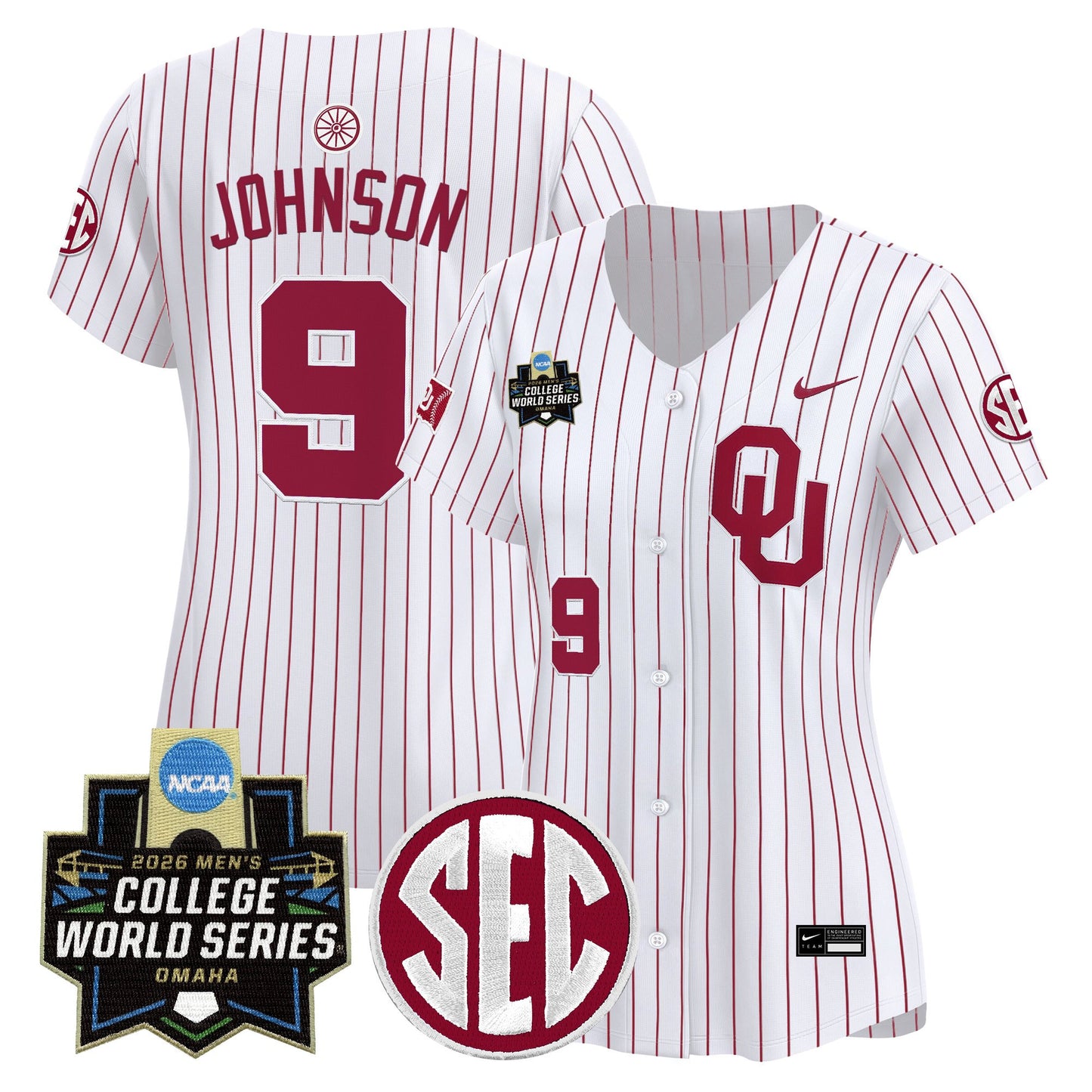 Women's Oklahoma Sooners 2026 World Series Vapor Premier Limited Jersey - All Stitched