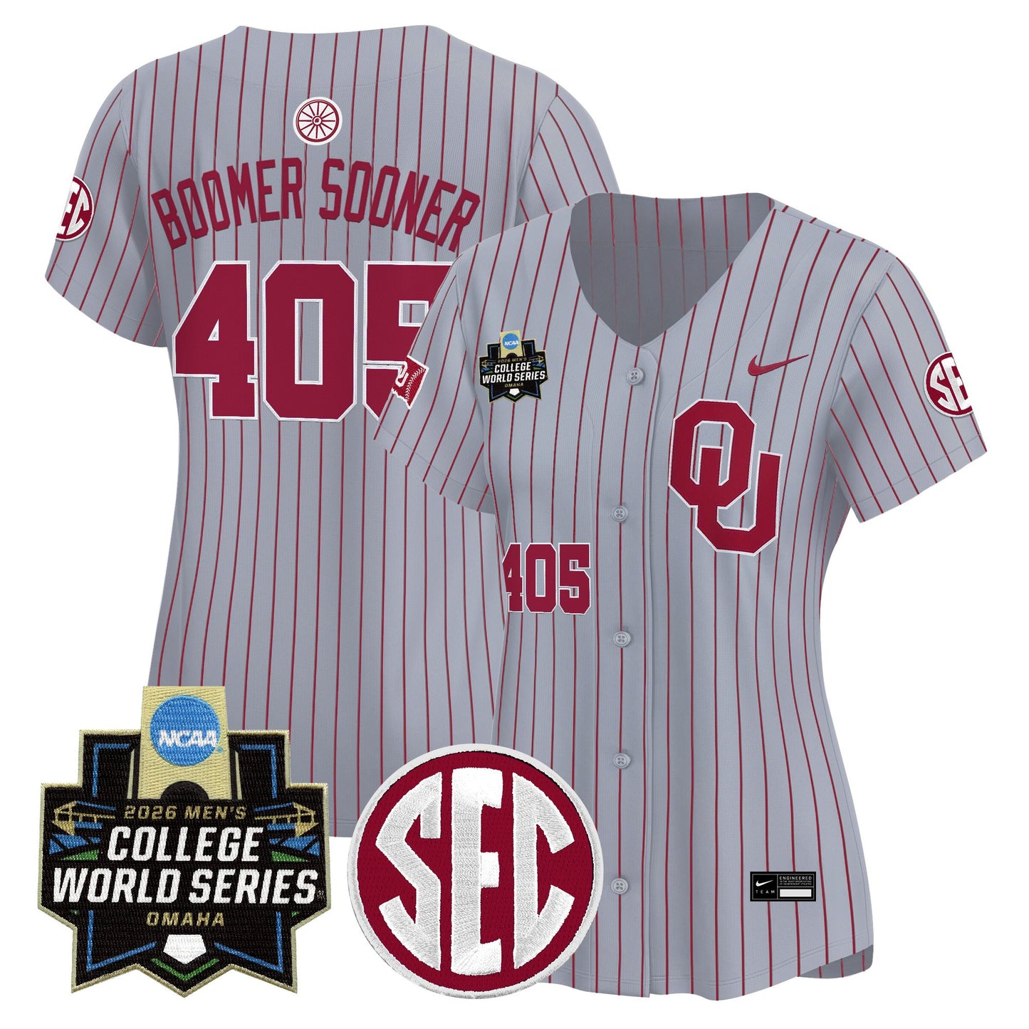 Women's Oklahoma Sooners 2026 World Series Vapor Premier Limited Jersey - All Stitched