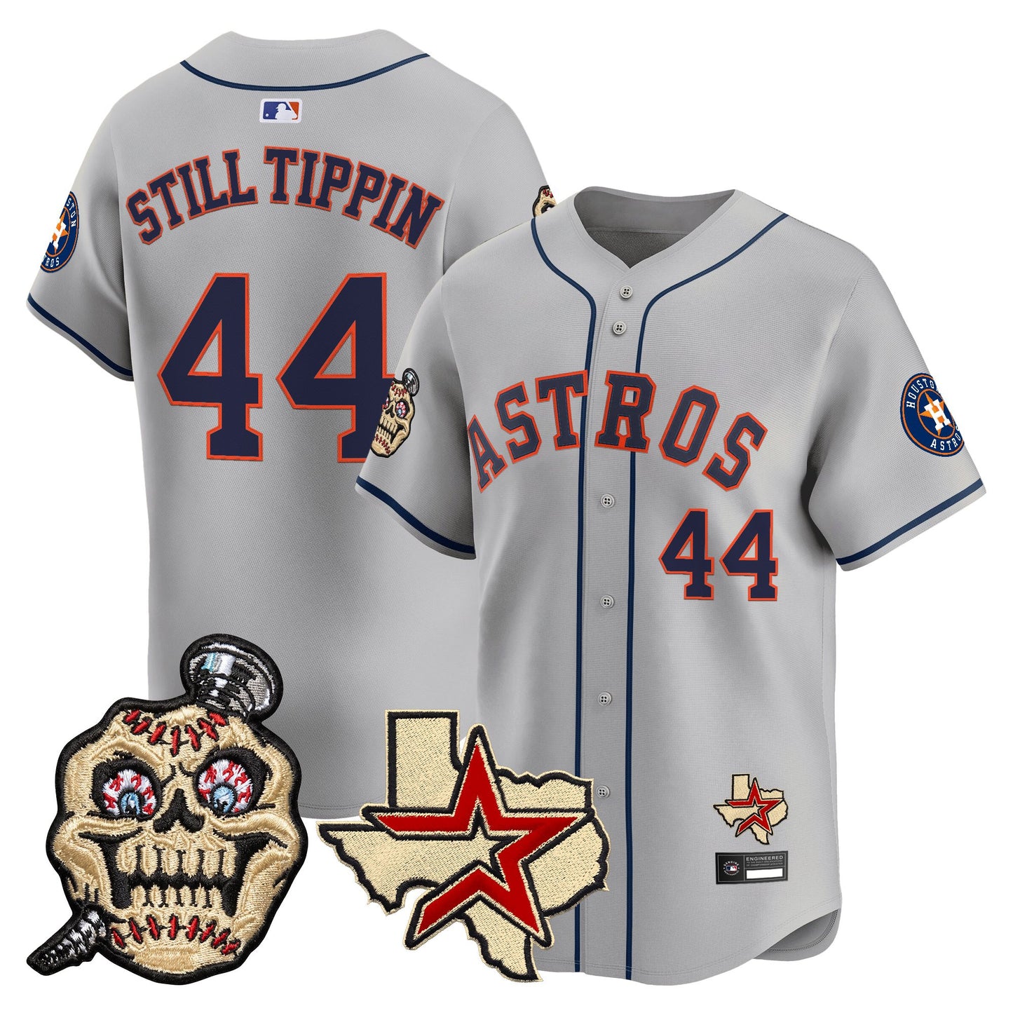 Men's Houston Astros Screwed Up Click Vapor Premier Limited Jersey - All Stitched