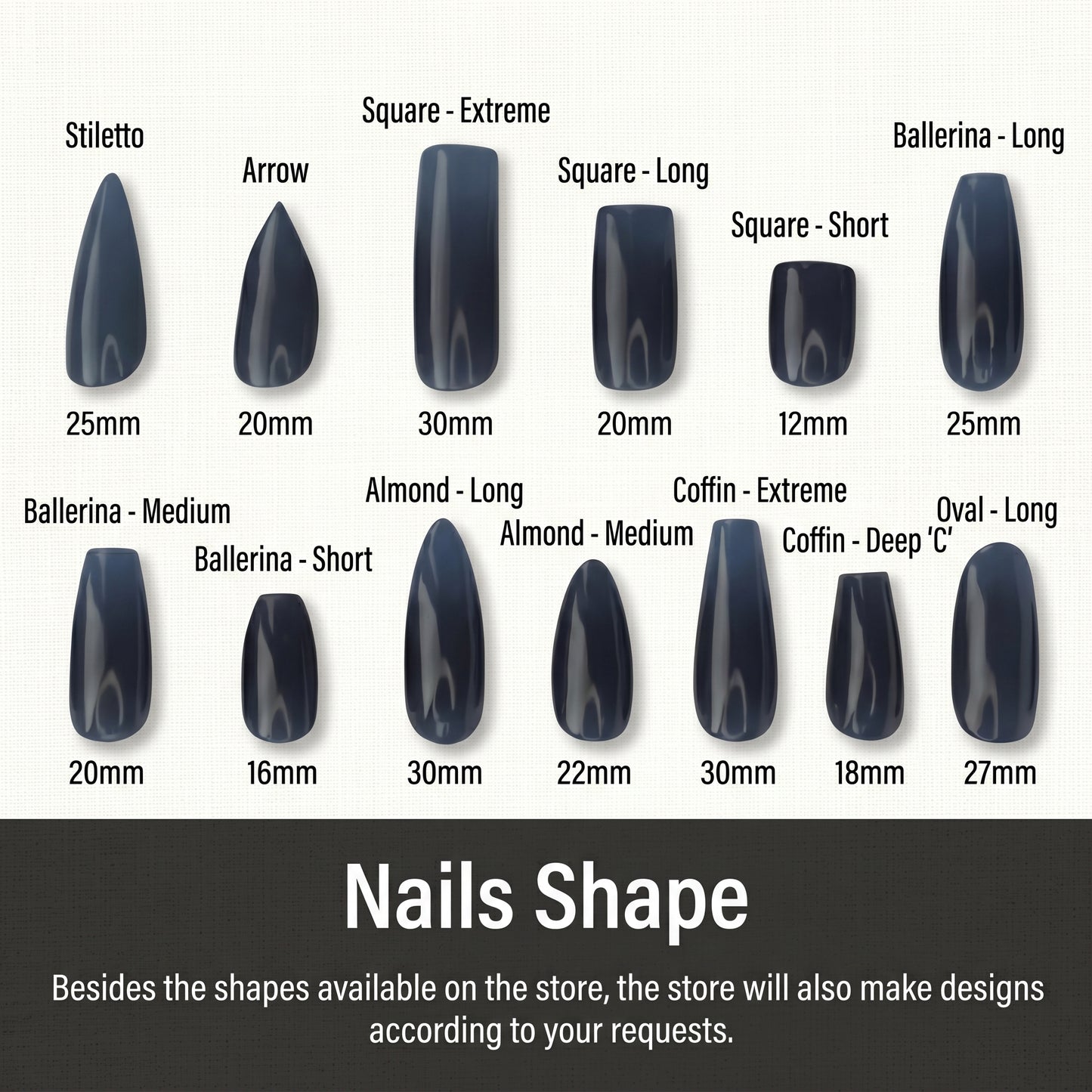 Cincinnati Bengals Handmade Press On Nails | Reusable 3D Nail Set