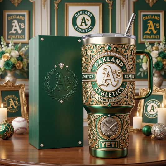 Athletics 40 oz Tumbler with Handle and Lid