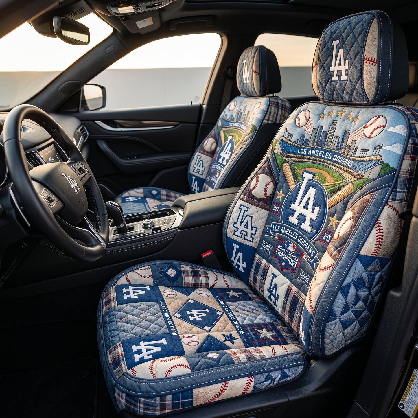 Los Angeles Dodgers Car Seat Cover