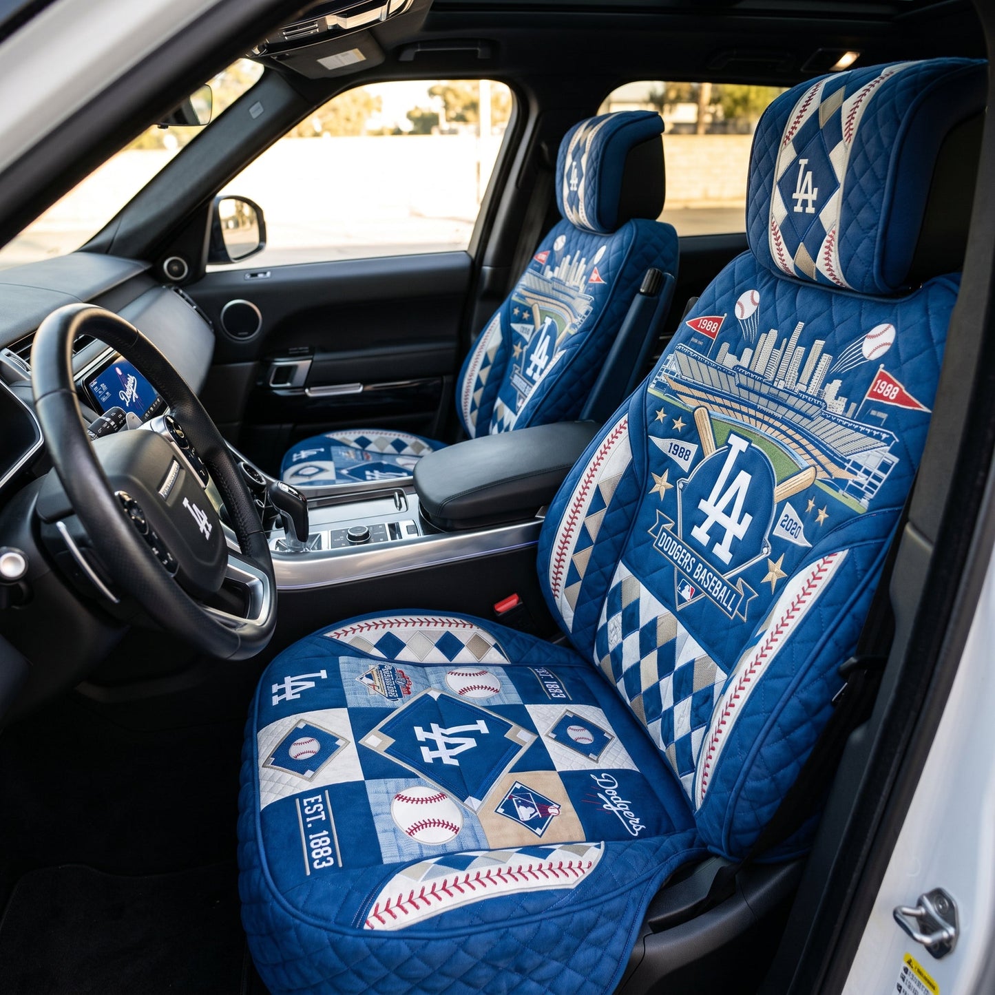 Los Angeles Dodgers Car Seat Cover