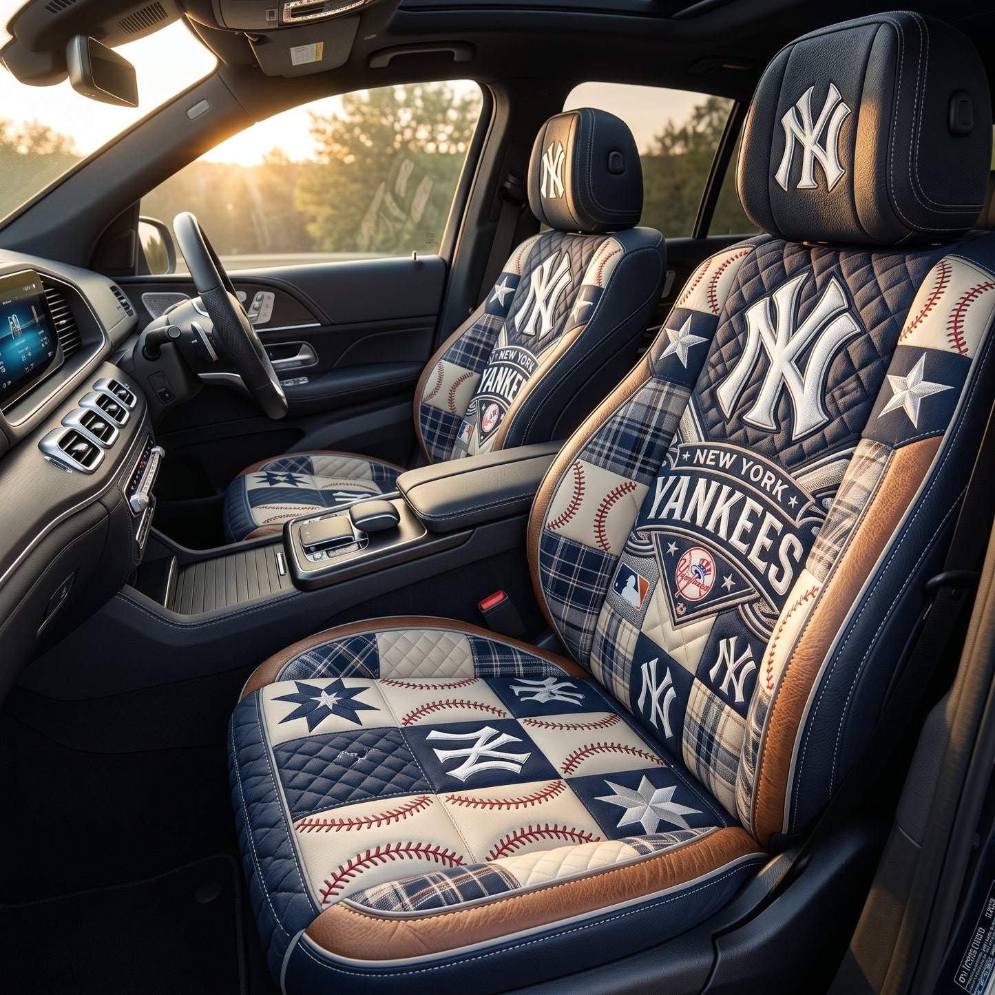 New York Yankees Car Seat Cover