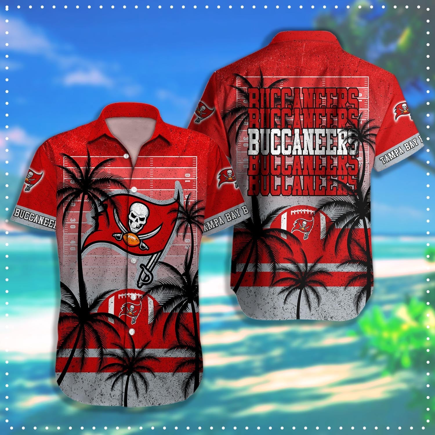 Tampa Bay Buccaneers NFL-Hawaii Shirt T-47975
