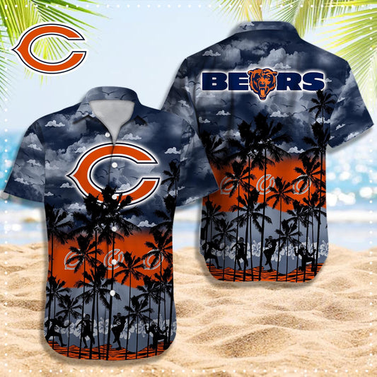 Chicago Bears NFL-Hawaii Shirt T-48408